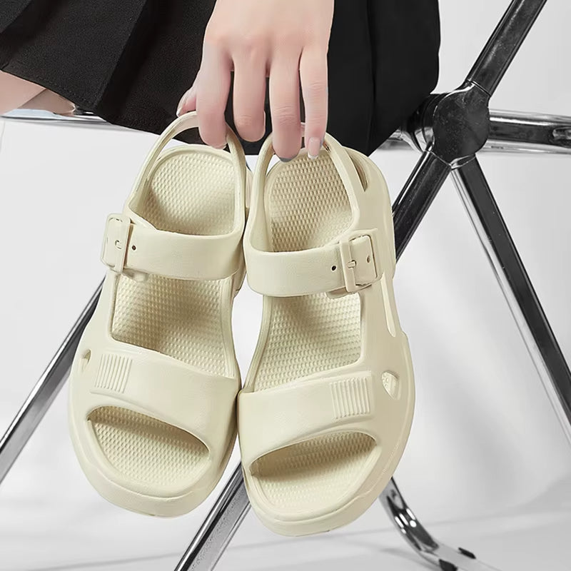 Sandalias para mujer ligera con hebilla ajustable - Estela