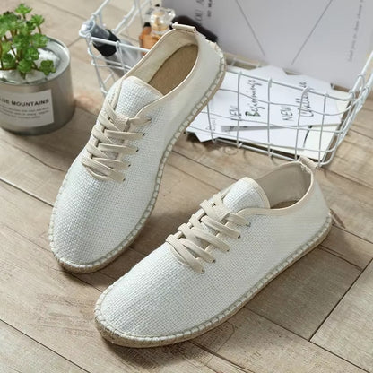 Alpargatas hombre lino transpirable estilo casual - Mauro