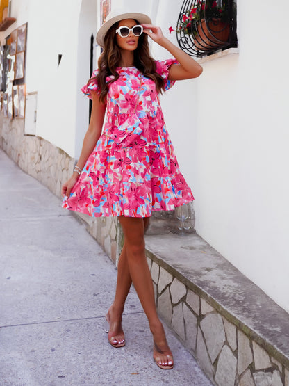 Leonor - Vestido Holgado con Estampado