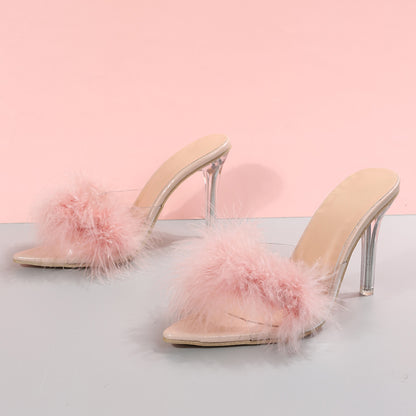 HALLEY - Tacones Pluma Elegance