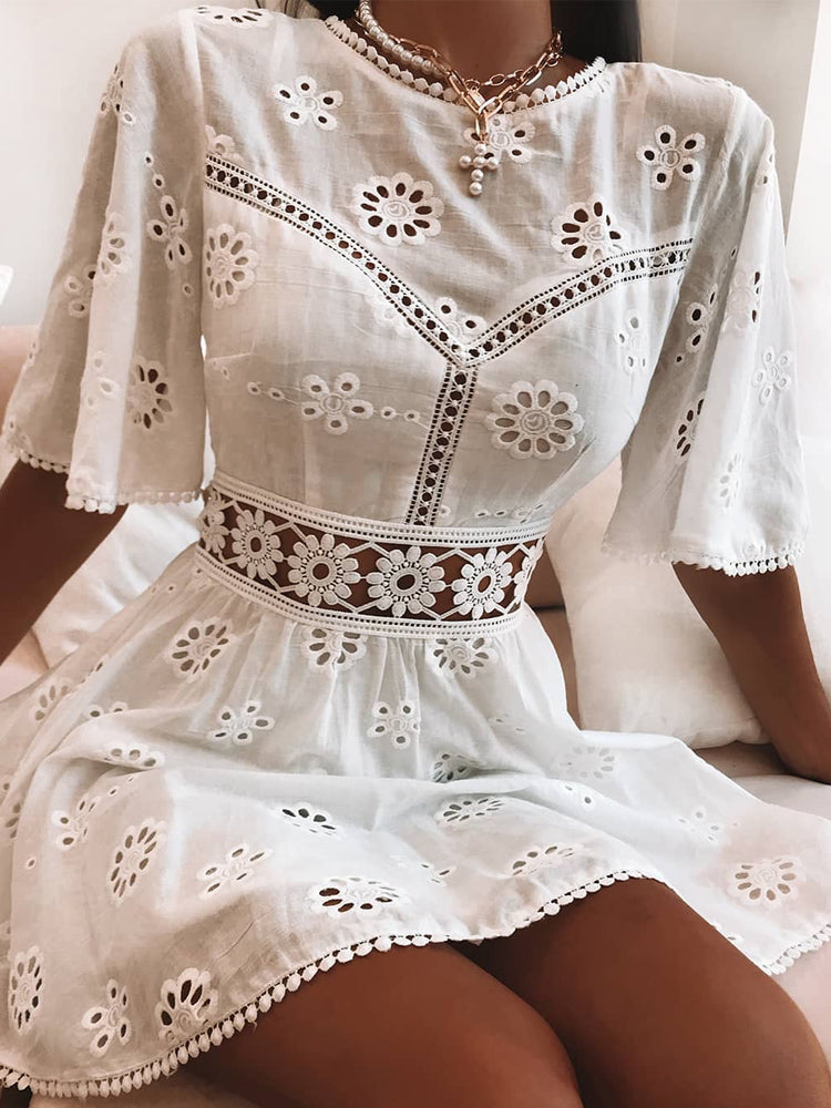 ELIZA - Vestido Bordado