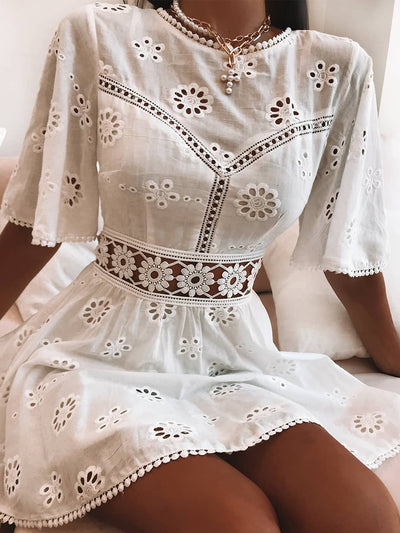 ELIZA - Vestido Bordado