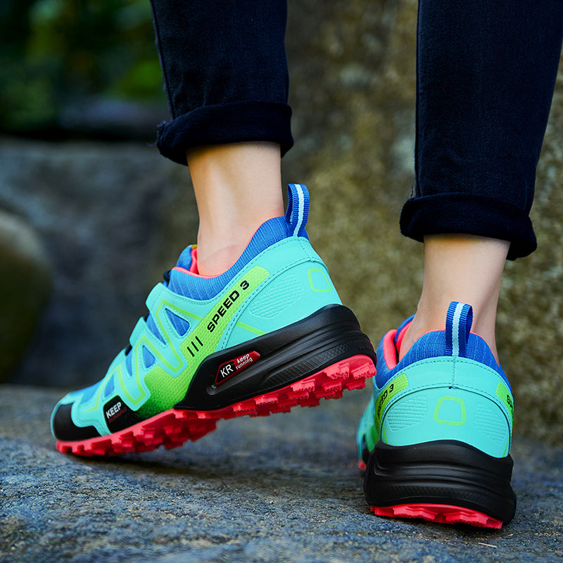 Pin Speed 3 – Botas de montaña ligeras para hombre y mujer, antideslizantes y cómodas