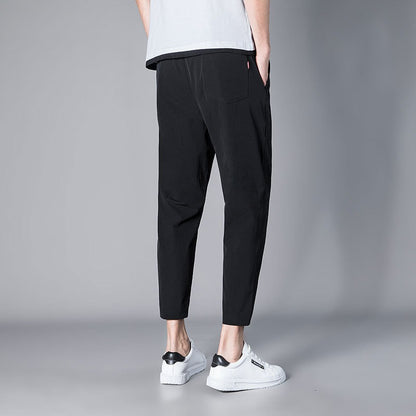Pantalón cropped para hombre de tejido ligero estilo relajado - Mateo