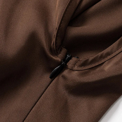 Marbella - Minivestido bodycon asimétrico con fruncidos