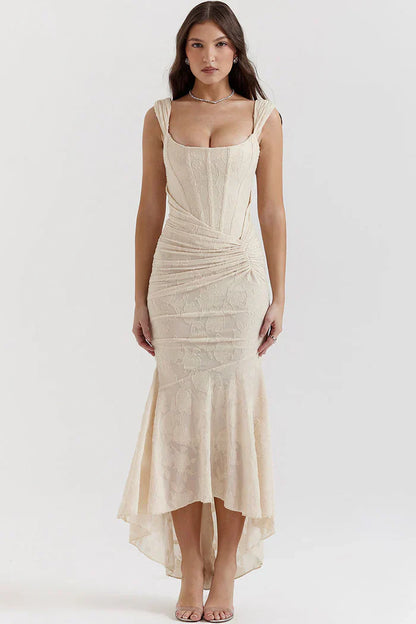 Celeste Fishtail - Maxivestido