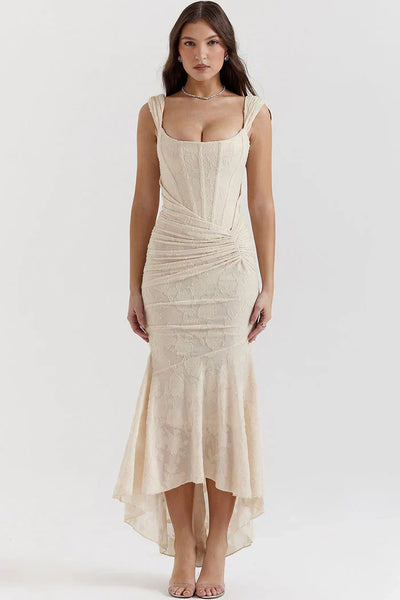 Celeste Fishtail - Maxivestido