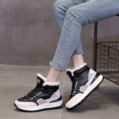 Zapatillas de invierno para mujer con forro clido y suela antideslizante - Yensi