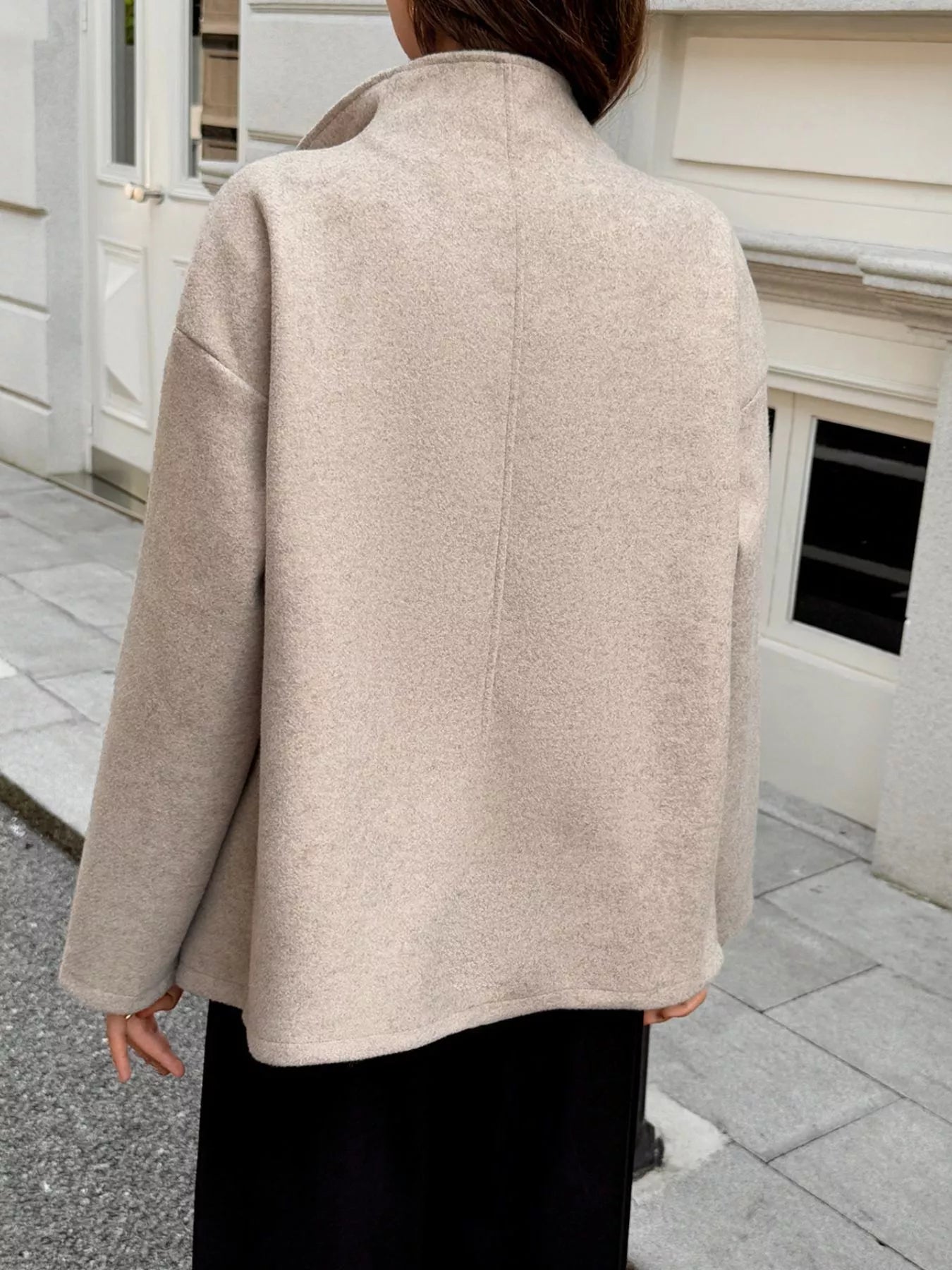 Chaqueta de lana suave para mujer - Enore