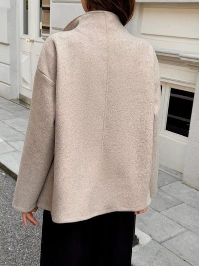 Chaqueta de lana suave para mujer - Enore