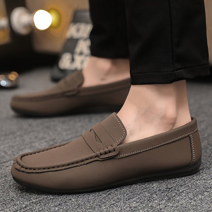 Elegantes mocasines de hombre en varios colores