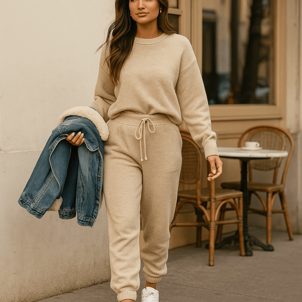 Conjunto para mujer de algodón suave - Esmèrie