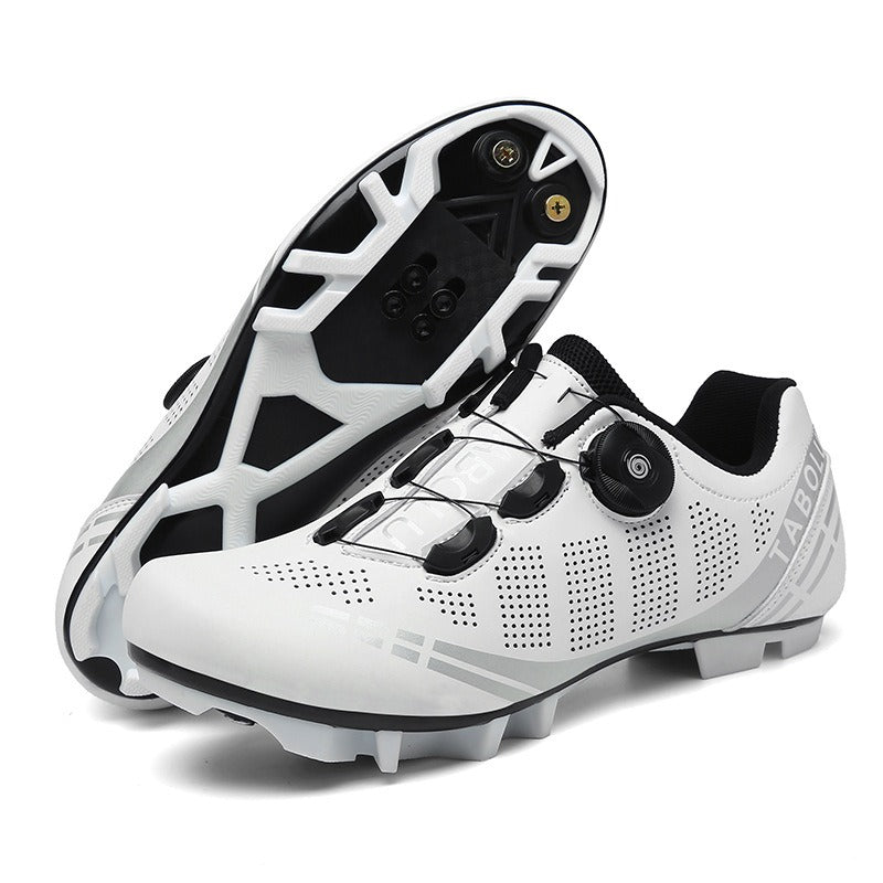 Zapatillas de ciclismo hombre ajuste rápido rojo deportivo - Velox