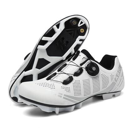 Zapatillas de ciclismo hombre ajuste rápido rojo deportivo - Velox