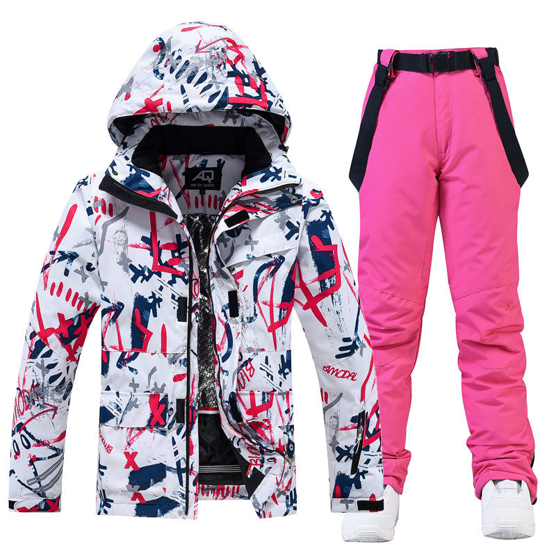 Conjunto de esquí unisex impermeable y cortaviento - Nivor