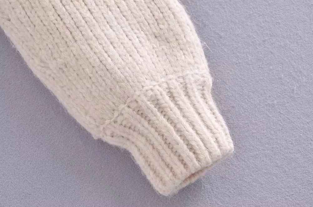 Angèle - Jersey chic y desenfadado con perlas de imitación