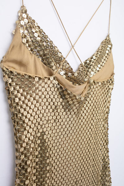 Vestido de lentejuelas para mujer de caída ligera - Mirelan