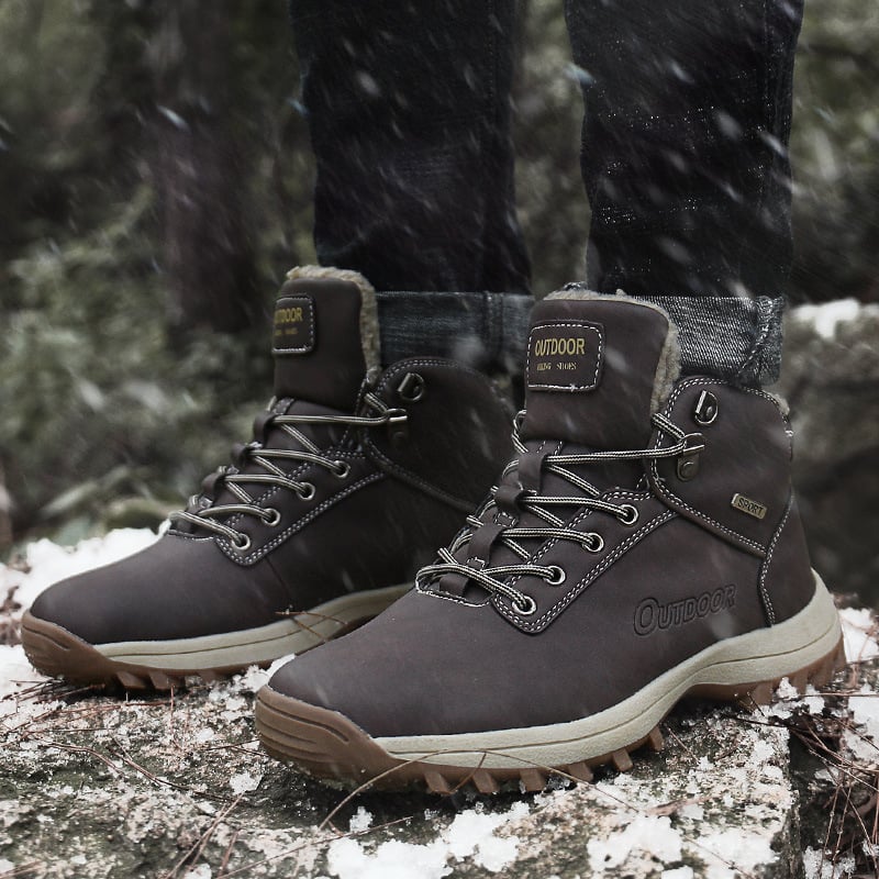 Botas de montaña para hombre efecto resistente - Uzuri