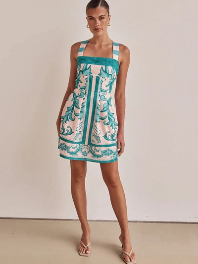Samira - Vestido Estampado de Verano para Mujer