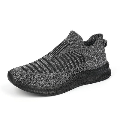 Zapatillas deportivas hombre tejido antideslizante azul grafito moderno - Dorian