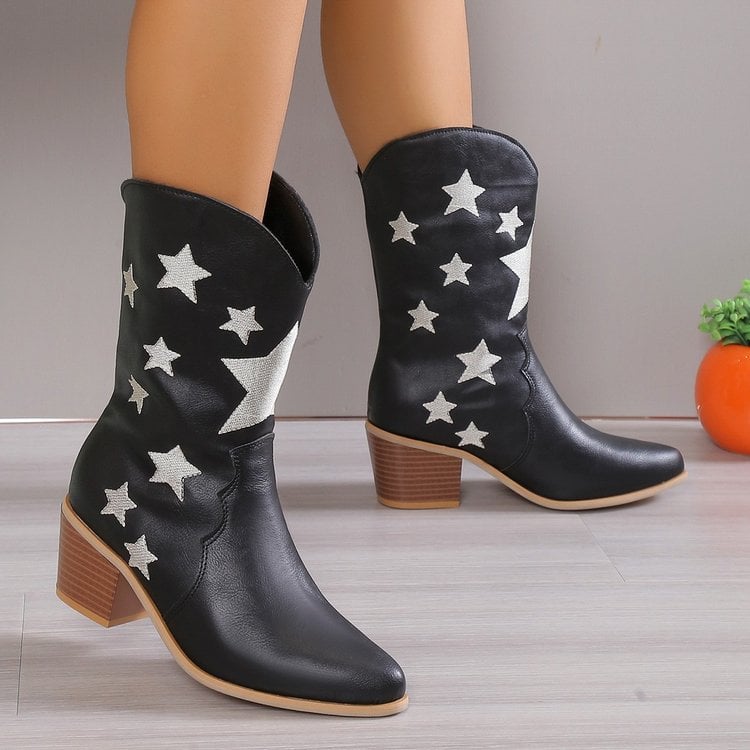 Botas estilo western para mujer - Kezara