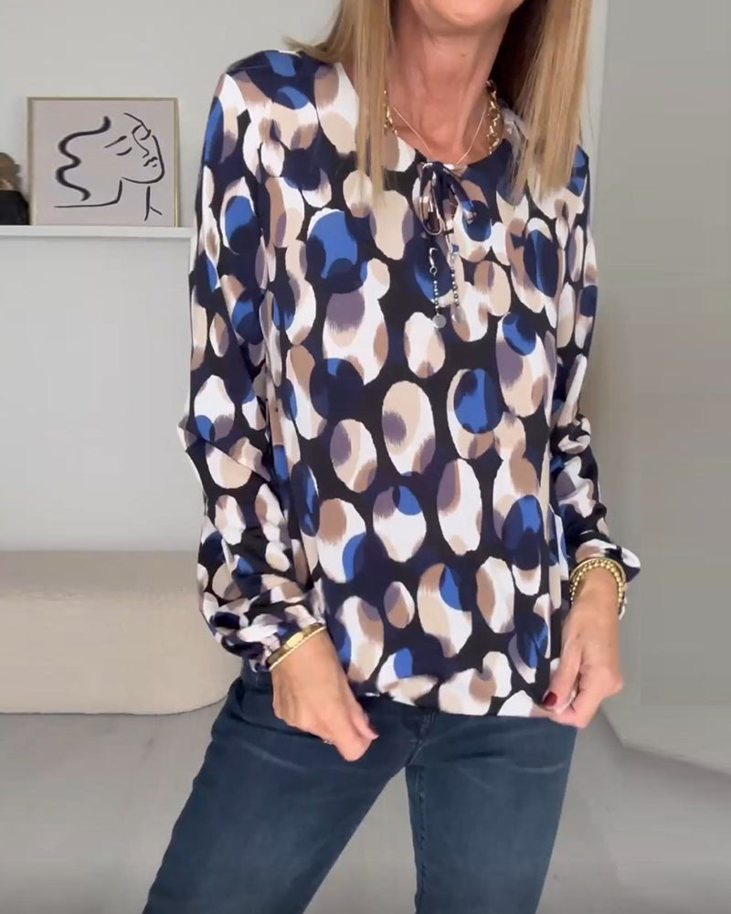 Sara - Elegante blusa de otoño