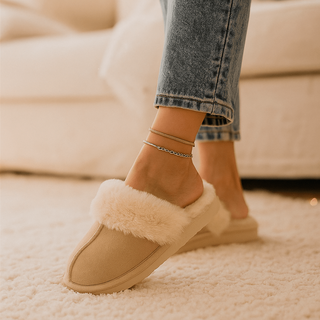 Zapatillas de casa para mujer de efecto afelpado - Savelle