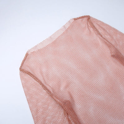 Charlize - Mini vestido de noche de malla lisa