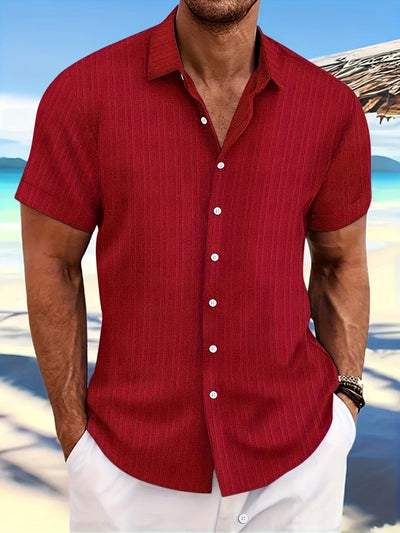 Nico - Camisa ligera de verano para hombre - Aireada y elegante para los días cálidos