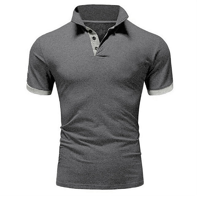Lukas - Polo de golf ligero para hombre, deportivo y cómodo