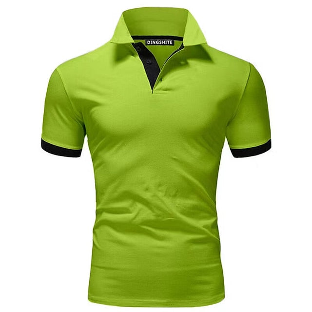 Lukas - Polo de golf ligero para hombre, deportivo y cómodo