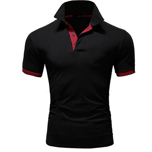 Lukas - Polo de golf ligero para hombre, deportivo y cómodo