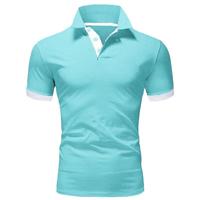 Lukas - Polo de golf ligero para hombre, deportivo y cómodo