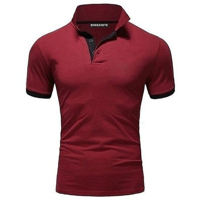 Lukas - Polo de golf ligero para hombre, deportivo y cómodo