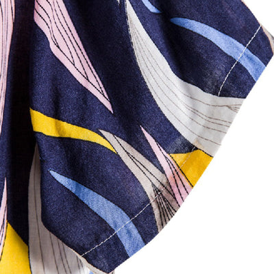 Cómoda camisa de vacaciones para hombre con diseño bohemio