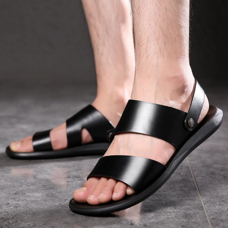 Sandalias hombre tiras anchas estilo clásico - Lior