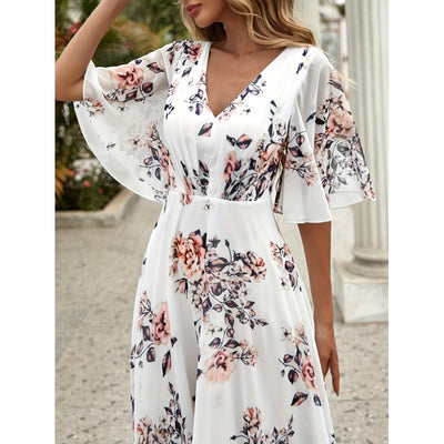Vestido largo floral mujer - Sorelia