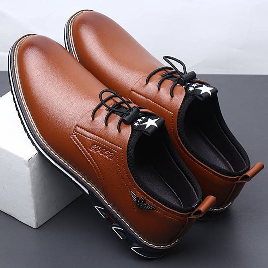 Zapatos casuales para hombre de cuero sintético diseño urbano - Mauro