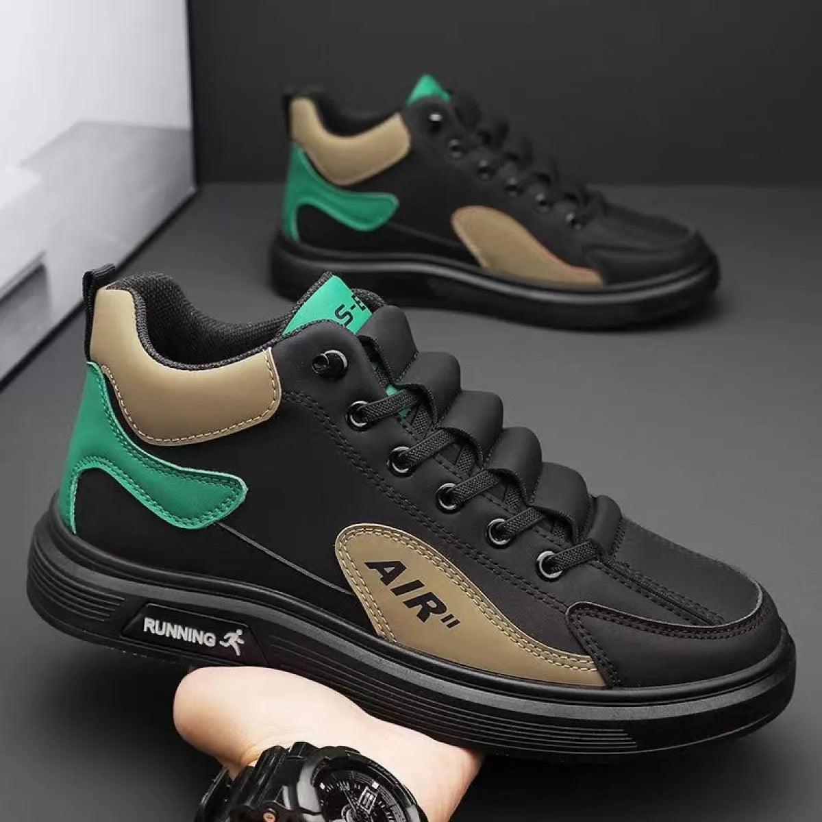 Zapatillas urbanas para hombre con diseño multicolor y suela deportiva - Thierry