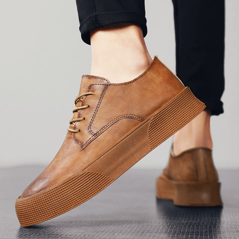 Zapatos para hombre de piel sintética con plataforma estilo casual - Paulo