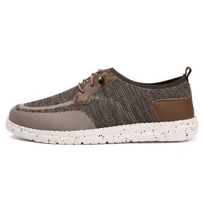 Zapatillas deportivas para hombre tejido transpirable con detalles sintéticos - Henrik