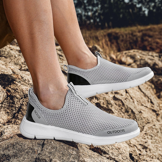 Zapatillas hombre transpirables suela deportiva - Iker