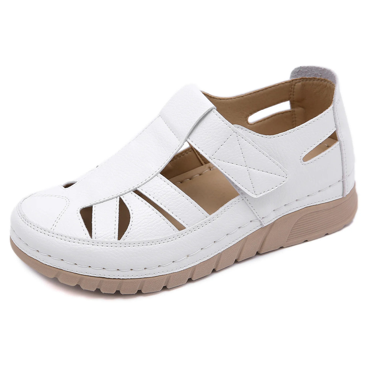 Sandalias de piel ortopedicas para mujer - Lander