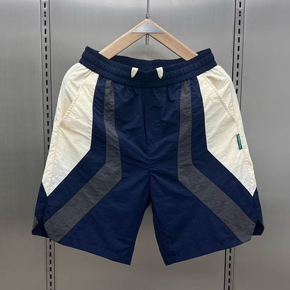 Pantalones cortos para hombre diseño a contraste estilo deportivo - Diego