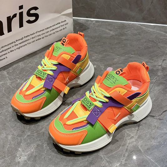 Zapatillas deportivas para mujer con malla transpirable estilo urbano - Noelia