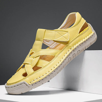 Sandalias mujer piel sintética diseño ergonómico - Paula