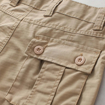 Pantalón cargo hombre algodón bolsillos múltiples - Kellan