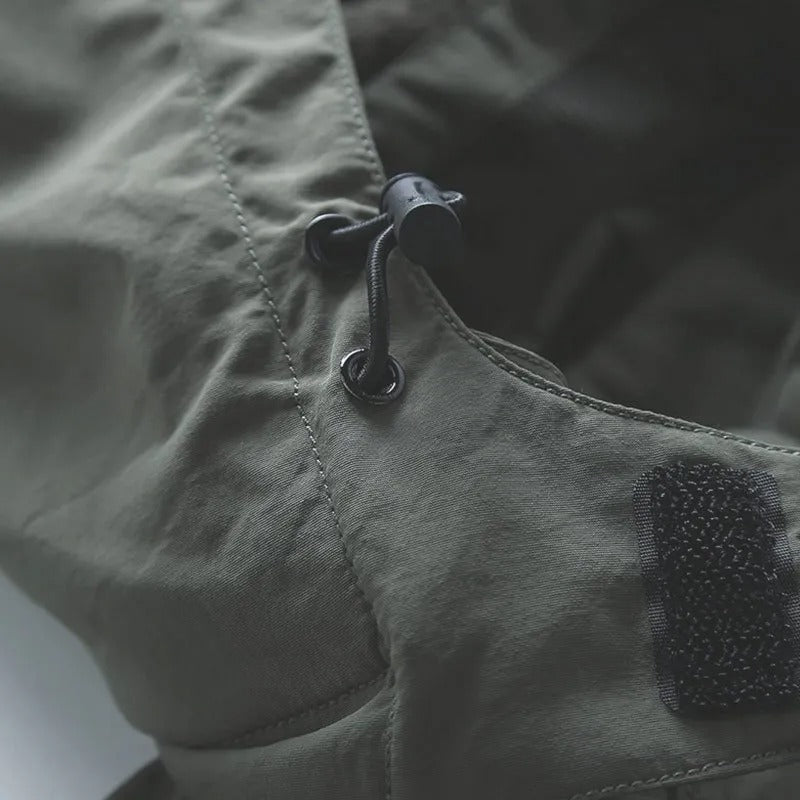 Chaqueta casual hombre impermeable con bolsillos funcionales - Bahamut