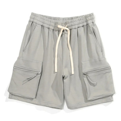 Pantalón corto cargo para hombre de algodón elástico - Milo
