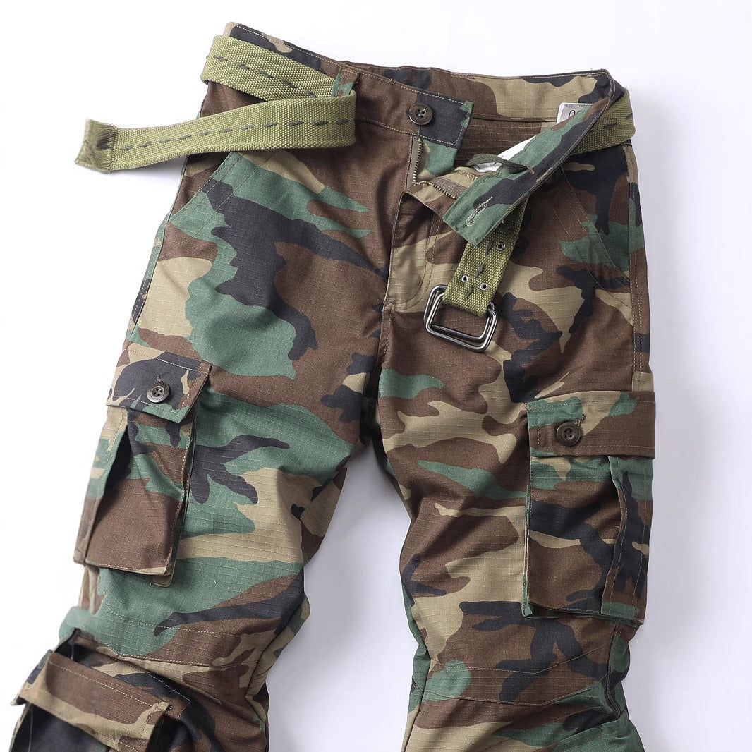 Pantalón cargo hombre camuflaje algodón táctico - Lars